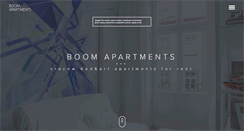 Desktop Screenshot of boomapartments.com